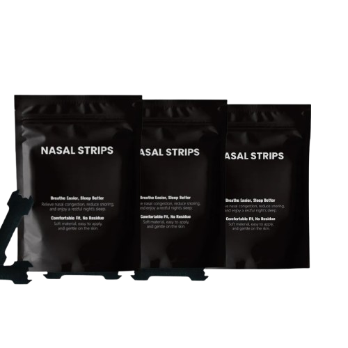 Breathing nasal strips